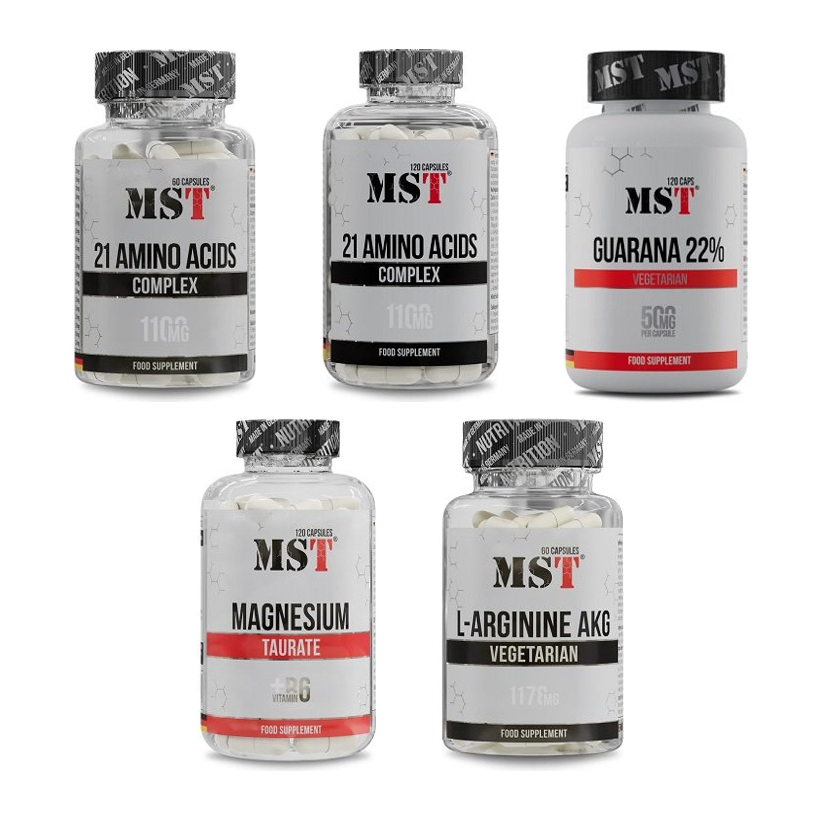 MST Marken-Großset: 21 Amino Acids + 4 weitere – alle enthaltenen Artikel
