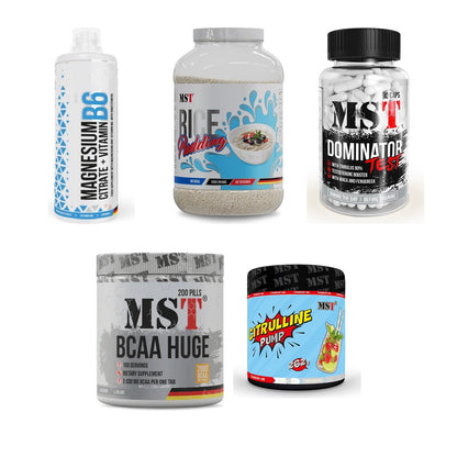 MST Marken-Großset: Magnesium B6 + Rice Pudding + 3 weitere – alle enthaltenen Artikel