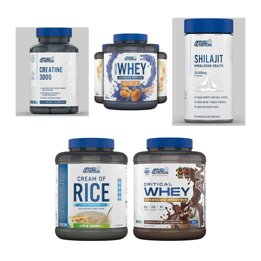 Applied Nutrition Marken-Großset: Nutrition Creatine 3000 + 4 weitere – alle enthaltenen Artikel
