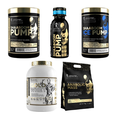 Kevin Levrone Marken-Großset: Levrone Shaaboom Pump + 4 weitere – alle enthaltenen Artikel