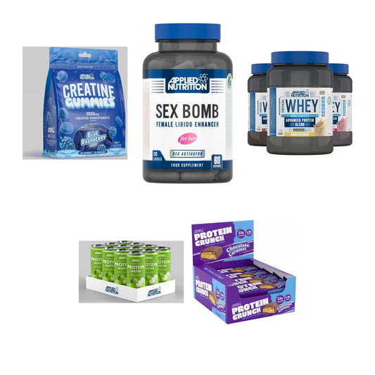 Applied Nutrition Marken-Großset: Creatine Gummies 80 + 4 weitere – alle enthaltenen Artikel