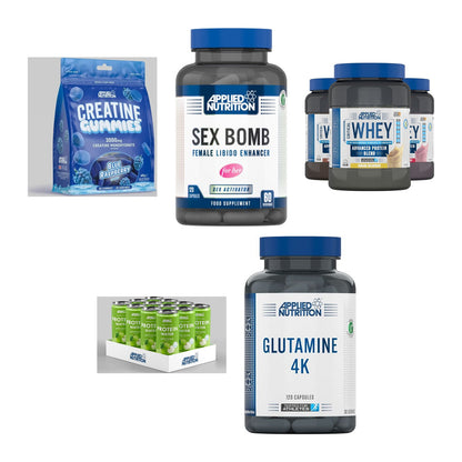 Applied Nutrition Marken-Großset: Creatine Gummies 80 + 4 weitere – alle enthaltenen Artikel