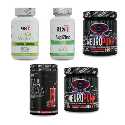 MST Marken-Großset: Magnesium + ArgiZinc Forte + 3 weitere – alle enthaltenen Artikel
