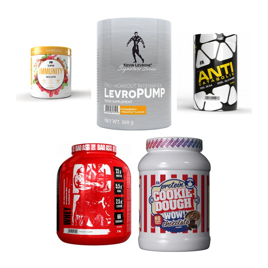 FA - Fitness Authority Marken-Großset: FA Nutrition + 4 weitere – alle enthaltenen Artikel