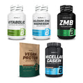 BioTech USA Marken-Großset: Vitabolic 30 + Calcium Zinc + 3 weitere – alle enthaltenen Artikel