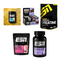 ESN Marken-Großset: ISOCLEAR Whey Isolate + Designer Bar + 3 weitere – alle enthaltenen Artikel