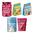 INLEAD Marken-Großset: Fruit Spread + Clear Whey Isolate + 3 weitere – alle enthaltenen Artikel