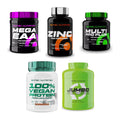 Scitec Nutrition Marken-Großset: Mega EAA + 4 weitere – alle enthaltenen Artikel