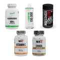 MST Marken-Großset: Healthy Ashwagand + L-Carnitine + 3 weitere – alle enthaltenen Artikel