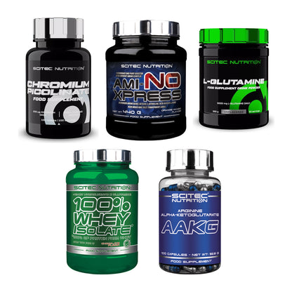 Scitec Nutrition Marken-Großset: Chromium Picolinate + 4 weitere – alle enthaltenen Artikel