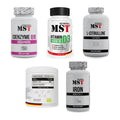 MST Marken-Großset: Coenzyme Q10 200 + Vitamin D3 5000IU + 3 weitere – alle enthaltenen Artikel
