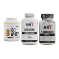 MST Marken-Trio: Iso Clear + Creatine HCL + 21 Amino Acids – alle enthaltenen Artikel