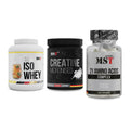 MST Marken-Trio: Iso Clear + Creatin Monohydrate + 21 Amino Acids – alle enthaltenen Artikel