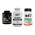 MST Marken-Trio: Best Whey + Creatine HCL + Vitamin D3 – alle enthaltenen Artikel