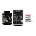 MST Marken-Trio: Best Whey + Creatin Monohyd + Arginine RAW – alle enthaltenen Artikel
