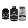 MST Marken-Trio: Best Whey + Creatine + 21 Amino Acids – alle enthaltenen Artikel