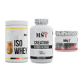 MST Marken-Trio: Iso Clear + Creatine HCL + Glutamine – alle enthaltenen Artikel
