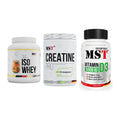 MST Marken-Trio: Iso Clear + Creatin Pro + Vitamin D3 – alle enthaltenen Artikel