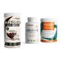 ProFuel Marken-Trio: V-PROTEIN + Creatine + Glutamin – alle enthaltenen Artikel