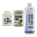 MST Marken-Trio: Iso Clear 900g + Creatine Kick + L-Carnitine – alle enthaltenen Artikel