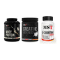 MST Marken-Trio: Best Whey + Creatin Monohyd + L-Carnitine – alle enthaltenen Artikel