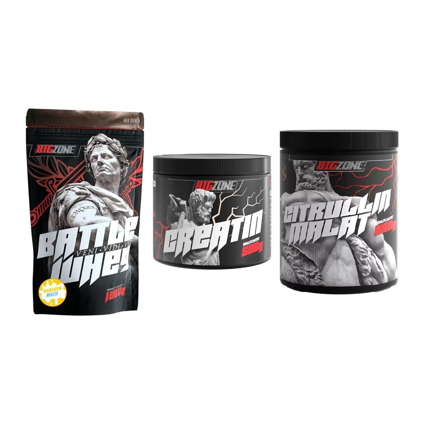Big Zone Marken-Trio: Zone Battle + Zone Creatin + Zone Citrullin – alle enthaltenen Artikel