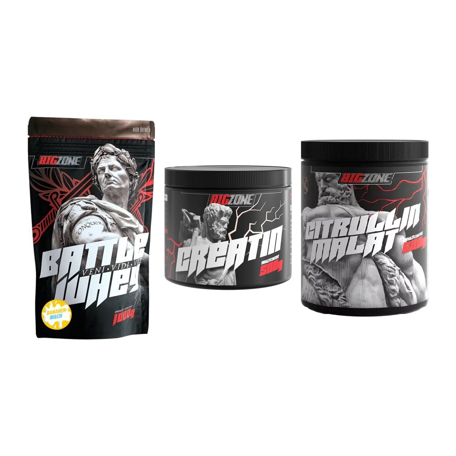 Big Zone Marken-Trio: Zone Battle + Zone Creatin + Zone Citrullin – alle enthaltenen Artikel