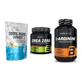 BioTech USA Marken-Trio: 100% Pure + Crea Zero + L-Arginine – alle enthaltenen Artikel