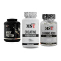MST Marken-Trio: Best Whey Protein + Creatin HCL + 21 Amino Acids – alle enthaltenen Artikel