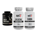 MST Marken-Trio: Best Whey Protein + Creatin HCL + GABA 1000mg – alle enthaltenen Artikel
