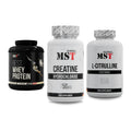 MST Marken-Trio: Best Whey Protein + Creatin HCL + Citrulline – alle enthaltenen Artikel
