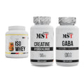 MST Marken-Trio: Iso Clear + Creatin HCL + GABA 1000mg – alle enthaltenen Artikel