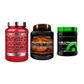 Scitec Nutrition Marken-Trio: 100% Whey + Crea-Bomb + 1 weitere – alle enthaltenen Artikel