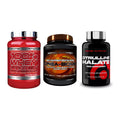 Scitec Nutrition Marken-Trio: 100% Whey + Crea-Bomb + 1 weitere – alle enthaltenen Artikel