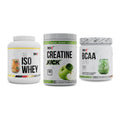 MST Marken-Trio: Iso Clear + Creatine Kick + BCAA Zero – alle enthaltenen Artikel