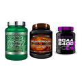 Scitec Nutrition Marken-Trio: Whey Isolate + Crea-Bomb + 1 weitere – alle enthaltenen Artikel