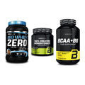 BioTech USA Marken-Trio: Iso Whey Zero + Creatine + BCAA+B6 200 – alle enthaltenen Artikel