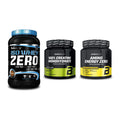 BioTech USA Marken-Trio: Iso Whey Zero + Creatine + Amino Energy – alle enthaltenen Artikel