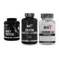 MST Marken-Trio: Best Whey + Creatine + Arginin AAKG – alle enthaltenen Artikel