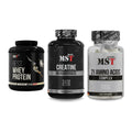 MST Marken-Trio: Best Whey + Creatine + 21 Amino Acids – alle enthaltenen Artikel