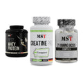 MST Marken-Trio: Best Whey + Creatine Pro + 21 Amino Acids – alle enthaltenen Artikel