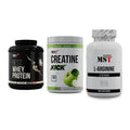 MST Marken-Trio: Best Whey + Creatine Kick + L-Arginine 120 – alle enthaltenen Artikel