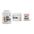 MST Marken-Trio: Iso Clear + Creatin Pro CREAPURE + Arginine RAW – alle enthaltenen Artikel