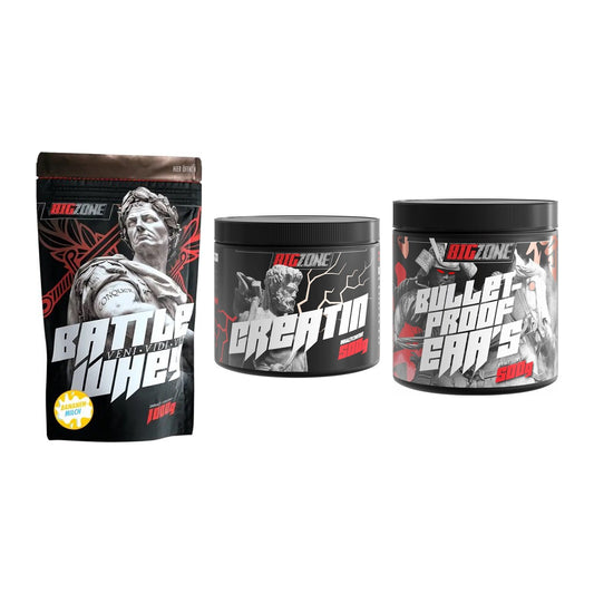 Big Zone Marken-Trio: Zone Battle + Zone Creatin + Zone Bulletpro – alle enthaltenen Artikel