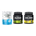 BioTech USA Marken-Trio: 100% Pure + Creatine + EAA Zero 350g – alle enthaltenen Artikel