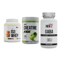 MST Marken-Trio: Iso Clear + Creatine Kick + GABA 1000mg – alle enthaltenen Artikel