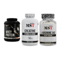 MST Marken-Trio: Best Whey + Creatine HCL + Arginin AAKG – alle enthaltenen Artikel