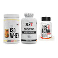 MST Marken-Trio: Iso Clear + Creatine HCL + BCAA 1000 (90 Tabl.) – alle enthaltenen Artikel