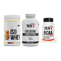 MST Marken-Trio: Iso Clear + Creatine HCL + BCAA 1000 (90 Tabl.) – alle enthaltenen Artikel
