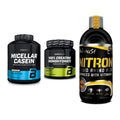 BioTech USA Marken-Trio: Micellar + Creatine + Liquid Amino – alle enthaltenen Artikel